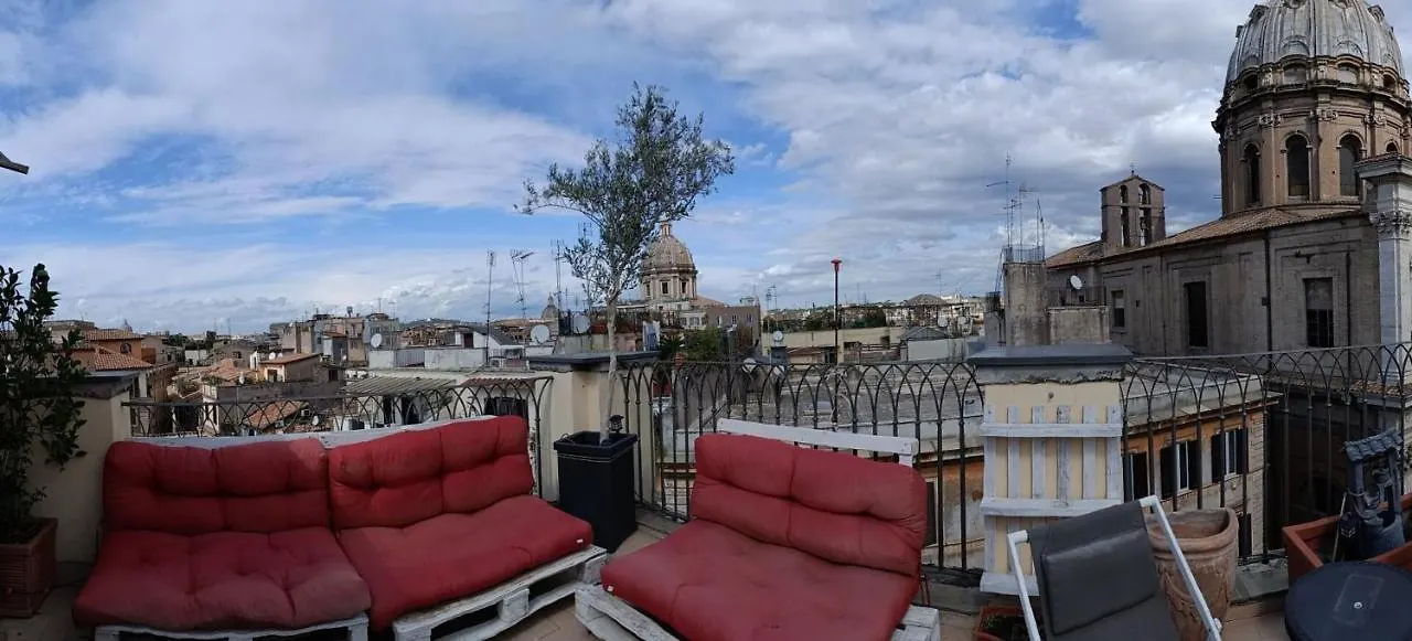 Terrace Apartment On The Monuments Of Rome