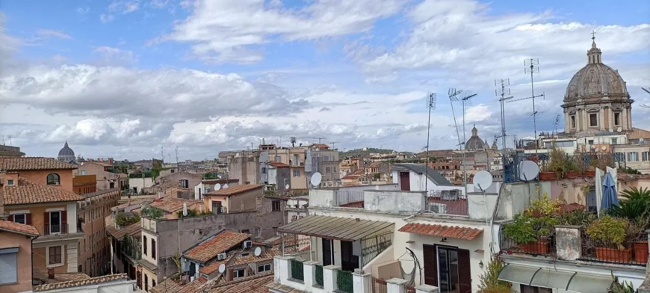 Terrace Apartment On The Monuments Of Rome