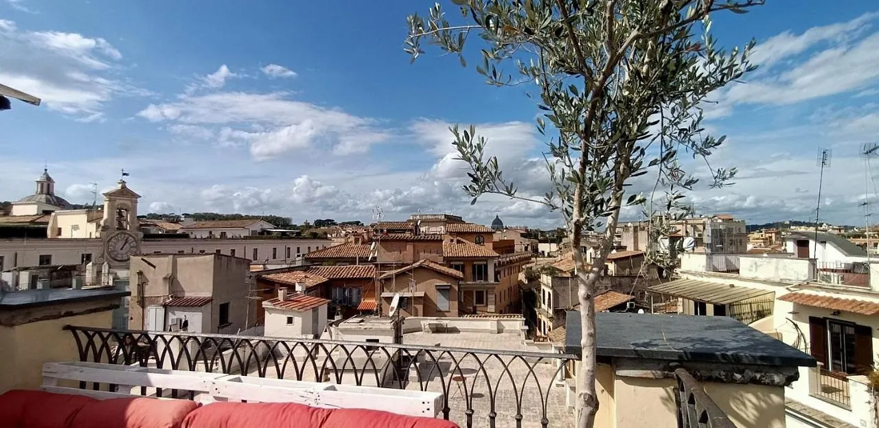 Terrace Apartment On The Monuments Of Rome