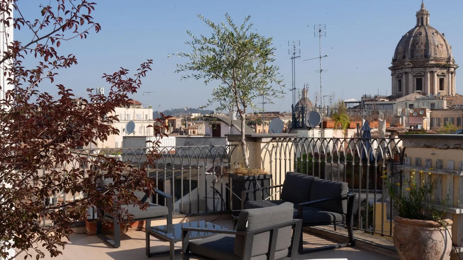 Terrace Apartment On The Monuments Of ローマ 0*,